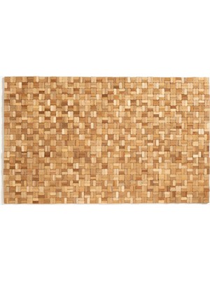 Hakay Toba Ahşap Ahşap Paspas 60X100 cm Natural