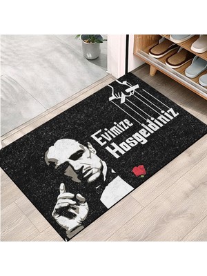 Hakay Monnhein Kapı Önü Paspası - Modern ve Şık Kapı Paspası | Ev, Ofis ve Dış Mekân Kullanımı Için (Baba’nın Karşılama Paspası) 45X65