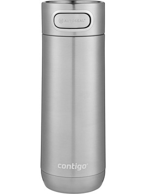 Hakay Contigo Luxe Autoseal Termos Bardak 470 ml Gri