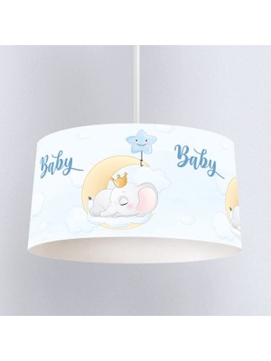 Hakay Bebek Çocuk Odası Için Lamba, Oturma Odası Için Sarkıt Avize Modern Tekli Asma Avizeler Model 00171