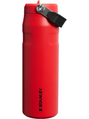 Hakay Stanley The Iceflow Bottle Flip Straw 2.0 0.7l Pipetli Termos 10-11283-0507 Kırmızı
