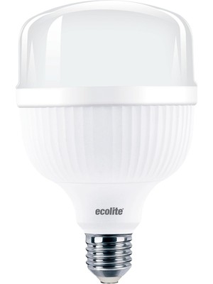 Hakay Ecolite 28W Jumbo LED Ampul (177W Eşdeğer) | 6500K Beyaz Işık | 3000 Lümen | E27 Duylu | Enerji Tasarruflu ve Uzun Ömürlü