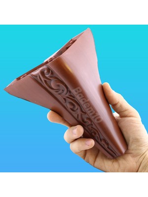 Hakay BADEM10 Seher 1 Çift Avangart Mobilya Kanepe Sehpa Çekyat Koltuk Ayağı 18 cm Kahverengi Baza Ayak