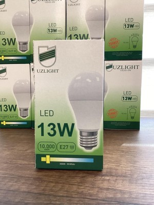 Hakay 13 Watt E27 Günışığı LED Ampul 3000K (10'lu Paket)