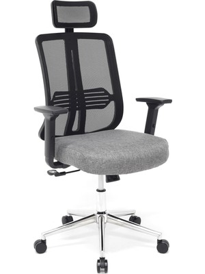 Hakay Zeon Büro Ofis Sistemleri // Comfort Dark Gray Yönetici Koltuğu Ofis Çalışma Koltuğu