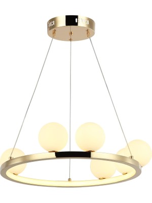Hakay Lucea Solıla 500 Cap Ledlı Altın Avıze Q500/3+2+1 3000K
