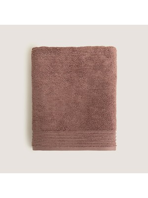 Hakay Lıkya Bambu Yüz Havlusu 50X90 cm Küllü Gül