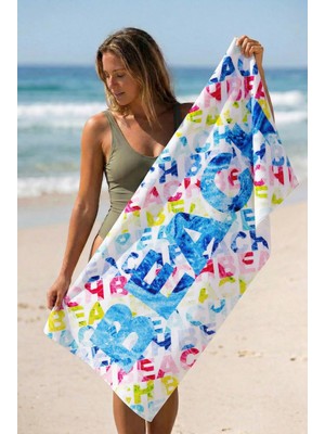 Hakay Airycot Plaj Havlusu Colorful Beach