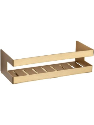 Hakay System Banyo Duş Raf Sistemi Gold Branch Renk 98X100X250 mm Gold Tek Ebat BA3000 043 GB