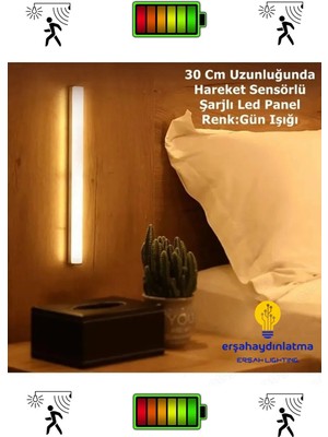 Erşah Aydınlatma Hareket Sensörlü LED 30CM Gün Işığı