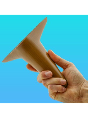 Hakay BADEM10 Aspen Mobilya Kanepe Sehpa Tv Ünitesi Baza Koltuk Ayağı Ahşap Desenli Koyu Ceviz Renk 15 cm Ayak