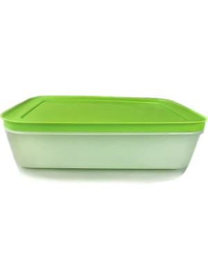 Hakay Tupperware Dondurucu Için Kap 1,0 L Beyaz Yeşil Düz Buz Kristal G36 Buz Kristali