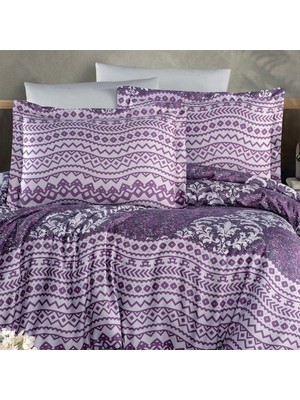 Hakay Maxstyle Saten Deluxe Vitya Çift Kişilik Nevresim Takımı