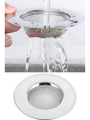 Hakay Storemax Elfshop Çelik Evye Lavabo Süzgeci 7,5 cm Nzshp 1073447