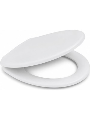 Hakay Icon Universal Klozet Kapağı,yavaş Kapanan Sistemli, Dayanıklı ve Kolay Montajlı Beyaz Wc Oturağı,ıcon Yavaş Kapanan Wc Klozet Kapağı, Universal Uyumlu, Sessiz ve Güvenli Kapanma Mekanizmalı