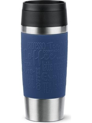 Hakay Tefal Travel Mug Termos - Koyu Mavi - 0,36 Litre