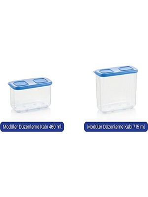 Hakay Tupperware Modüler Düzenleme Kabı 460 ml -714 ml Esc