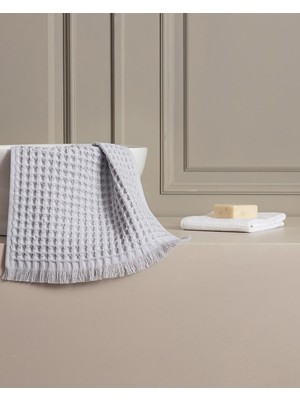 Hakay Madame Coco Marlie 2'LI%100 Pamuk El Havlusu - Gri - 30X45 cm