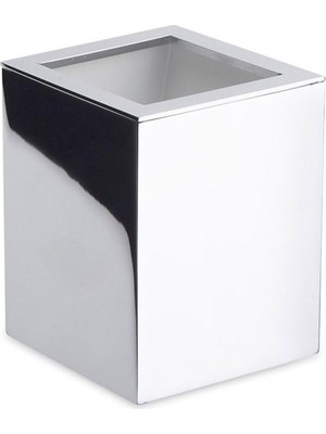 Hakay System Tezgah Üstü Diş Fırçalığı Krom Renk 102X80X80 mm