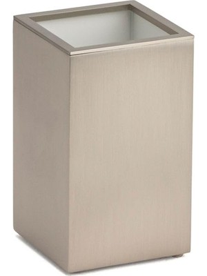 Hakay System Tezgah Üstü Diş Fırçalığı Saten Renk 100X60X60 mm Saten Tek Ebat BA2002 007 Nbm