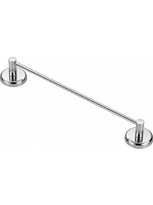 Hakay BADEM10 Metal Krom Bez Havlu Asma Askısı Aparatı 42 cm Banyo Lavabo Vidalı Askılık Sağlam Askı
