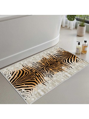 Hakay Monnhein Banyo Paspası, Yumuşak Banyo Halısı, Kaymaz Dot Tabanlı, Su Emici, Makinede Yıkanabilir - 50 x 80 cm