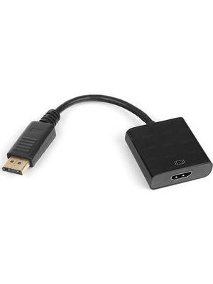 Hakay Primex PX-1325 Displayport To HDMI Dönüştürücü, Dp Erkek To HDMI Dişi Görüntü Çevirici Adaptör, Displayport Bilgisayardan HDMI Monitör Tv Projeksiyon Bağlantı Aparatı, 2560X1600 Destekli Tak Çalıştır