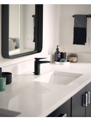 Hakay Moen BH3886BL Genta Banyo Aksesuarı, Mat Siyah