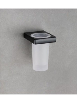 Hakay System Flat Diş Fırçalığı Cam/siyah Renk 118X94X78 mm