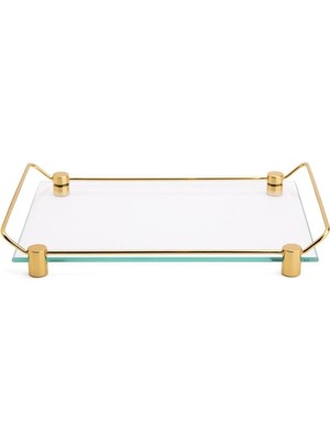 Hakay System Banyo Tepsisi Cam/altın 36X209X313 mm