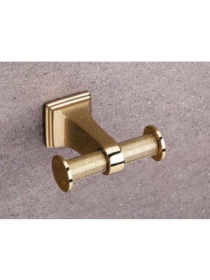 Hakay System Sparklıne Ikili Askılık Altın Renk 45X78X81 mm