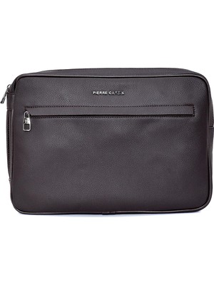 Hakay Pierre Cardin Unisex Laptop Çantası 01PC002022-F Kh Flother Kahverengi Standard