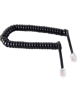 Hakay S-Link Sl-Tel3 2mt Telefon Ahize Siyah Kablo