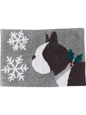 Hakay Vern Yip By Skl Home Fa La La Dogs Kilim, Gri