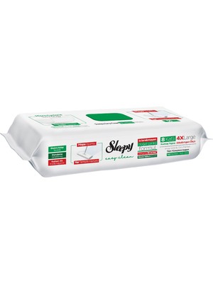 Hakay Sleepy Easy Clean Beyaz Sabun Katkılı Mopa Uyumlu Yer Temizlik Havlusu&mendili 3X50 (150 Yaprak)