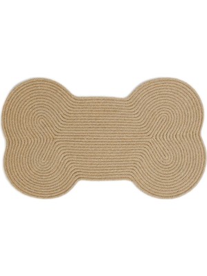 Hakay Ocean Home Textile Kemik Jüt Halat Paspas 73 x 43 cm