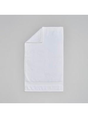 Hakay Linens Premium Pamuk 50X85 cm Yüz Havlusu Beyaz