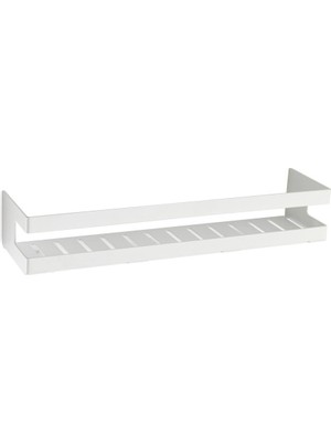 Hakay System Banyo Duş Raf Sistemi Beyaz Renk 98X100X400 mm Beyaz Tek Ebat BA3001 043 Al7