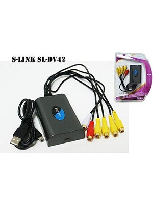 Hakay S-Link SL-DV42 USB To Dvr 4 Port Adaptör