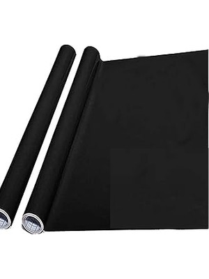 Hakay Büyük Boy Yapışkanlı Kara Tahta Okulda Evde Kullanım Için Çocuk Kara Tahta (100X30CM)