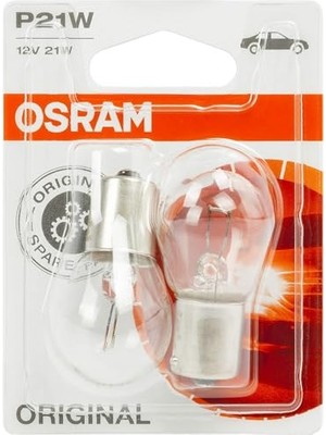 Hakay Osram P21W Oto Yardımcı Lamba ( Sınyal, Park, Stop, Tavan Vb. ) 2li Paket