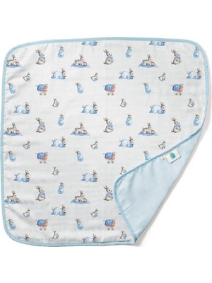 Hakay Bébé Lapin Çift Kat Müslin Battaniye