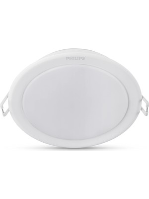 Aesco Philips LED Gömme Spot Meson, Yuvarlak, Beyaz, 12.5 W, Nötr Beyaz Işık (3.000 K)