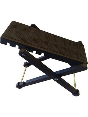 Aesco GS-531L Gitar Ayaklık (Foot Stool), Siyah, 28X15X2,5 Cm.