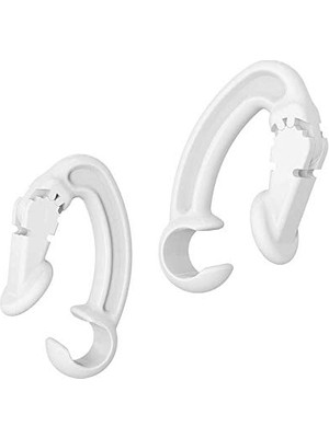 Hakay Psr Aksesuar Earhook Kulaklık Tutucu Aparat – Evrensel Uyumlu, Düşme Önleyici, Ayarlanabilir Kanca Tasarım, Spor ve Günlük Kullanım Için Rahat Kulaklık Askısı (Beyaz)