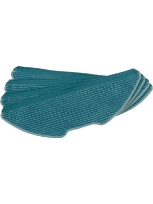 Hakay Philips Homerun 3000 Serisi Aqua XU3000, XU3110, XV1430 Robot Süpürge ile Uyumlu Mikrofiber Paspas Bezi 4'lü
