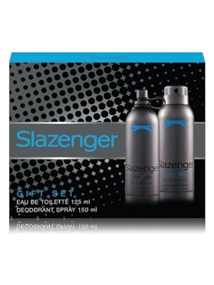 Hakay Slazenger Active Sport Eau De Toilette Set, (Mavi, 125+150 Ml)