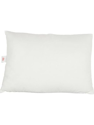 Hakay Taç Comfort Düz Dış KUMAŞ:%100 Pamuk, Iç Dolgu: Boncuk Elyaf Yastık, Beyaz, 50X70 cm