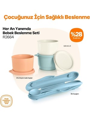 Hakay Tupperware Bebek Beslenme Seti.