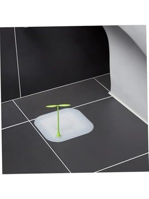 Hakay Tineke Gider Kötü Koku Önleyici Palmiye Lavabo Gider Kapatıcı Banyo Küvet Süzgeç Kapatma Beyaz Renk
